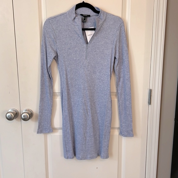 NWT Ribbed Longsleeved Dress - Picture 1 of 3